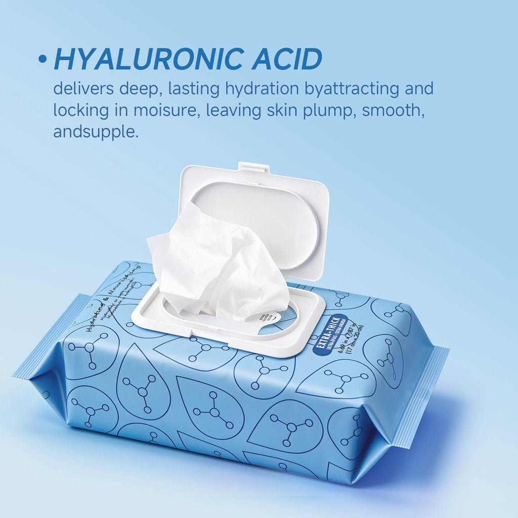 Spa Fusion Hyaluronic Acid Make up Remover Cleansing Wipes 60ct