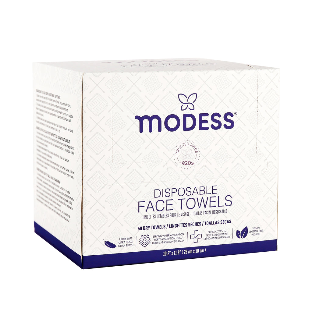 Modess Disposable Face Towels 50ct