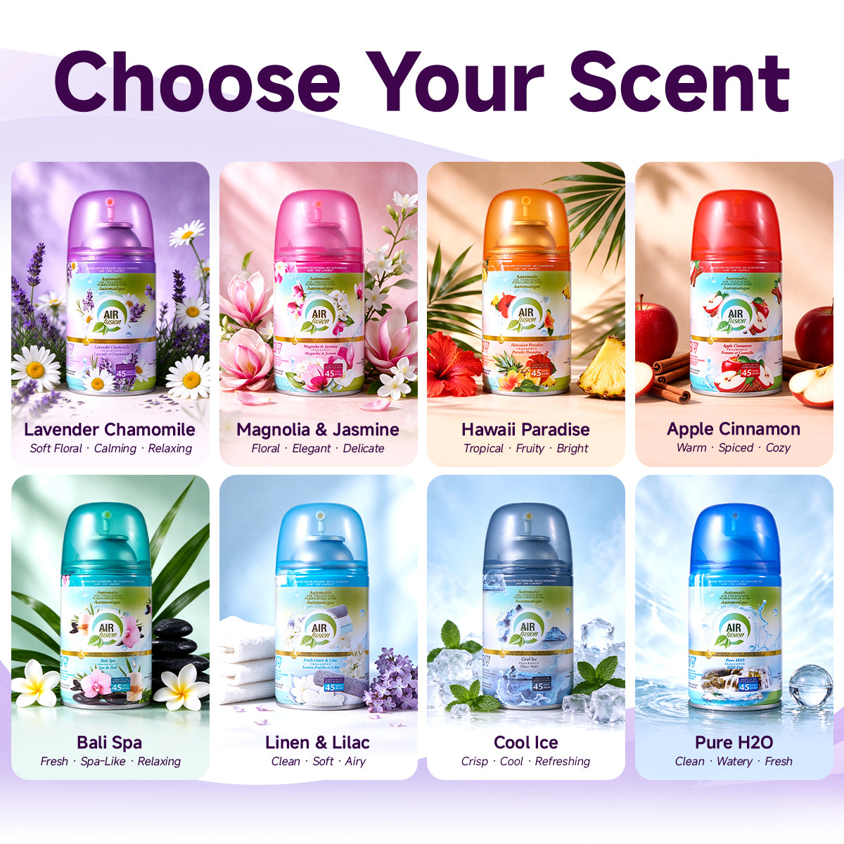 Air Fusion Bali Spa Automatic Spray Refill