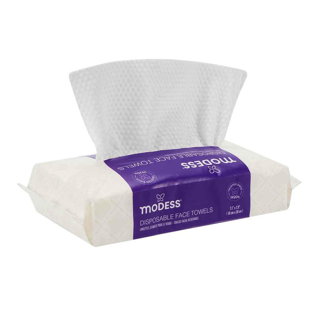 Modess Disposable Face Towels 30ct