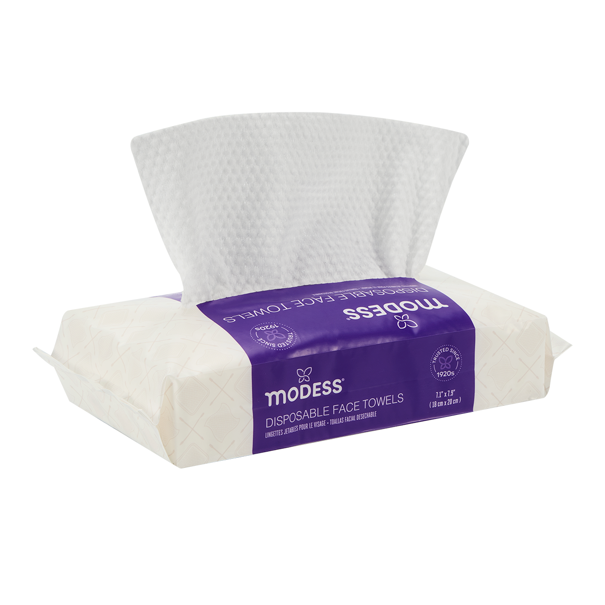 Modess Disposable Face Towels 30ct