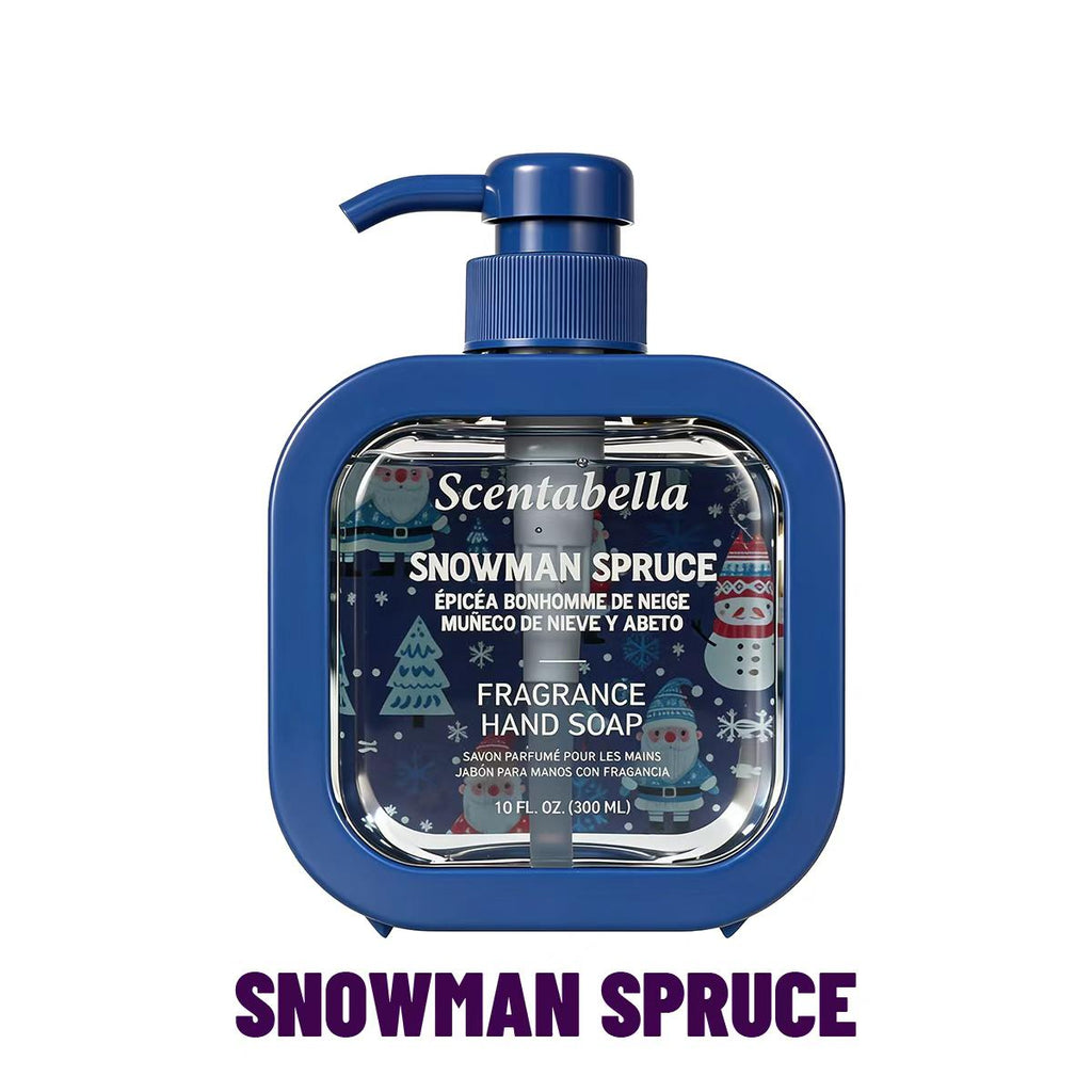 Scentabella Christmas Scente Hand Soap, 10 fl oz (300 mL) – Holiday Collection