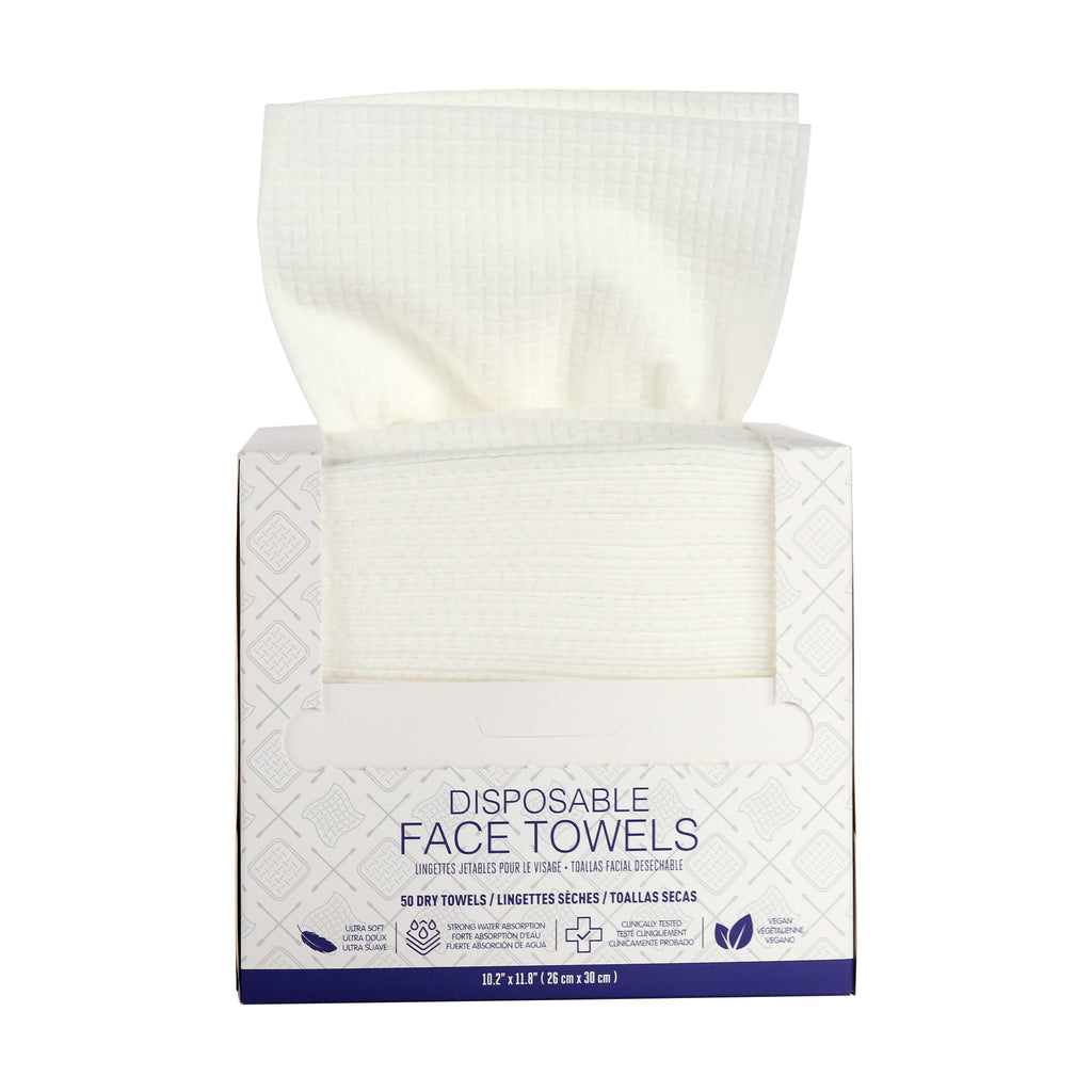 Modess Disposable Face Towels 50ct