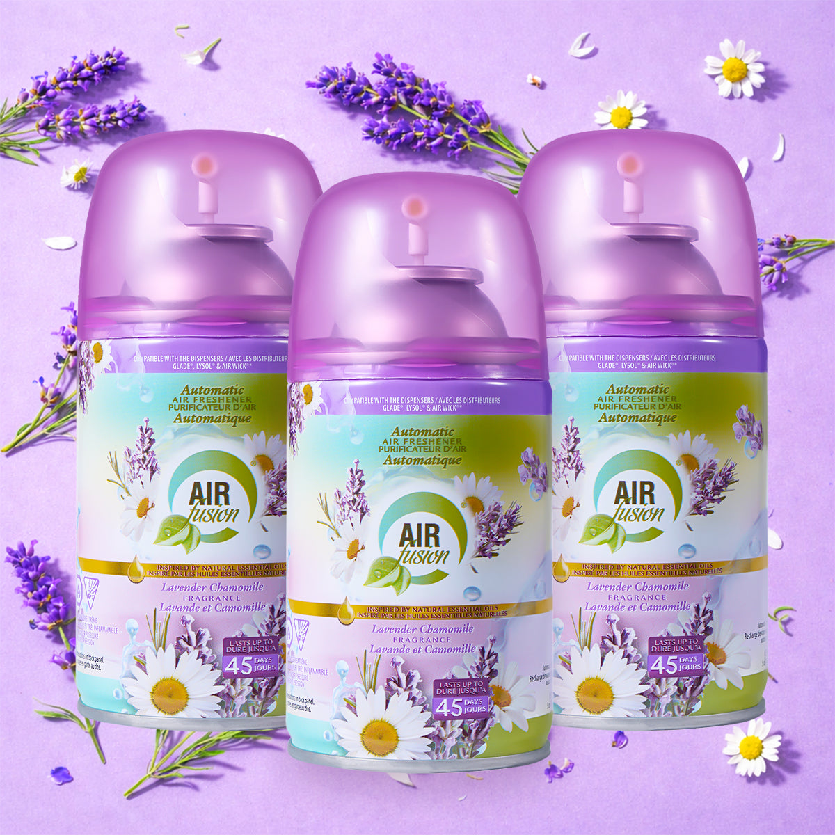 Air Fusion Lavender Chamomile Automatic Spray Refill