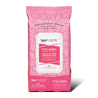 Spa Fusion Collagen Make up Remover Cleansing Wipes 60ct