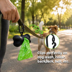 Zeek & Zoey Eco-Friendly  Poop Bags With 2 Dispensers