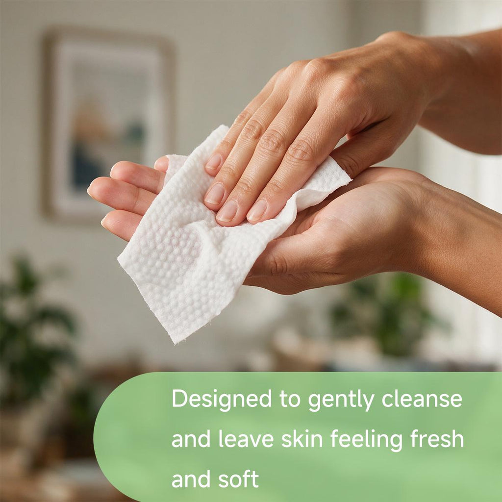 Wish Eco Flushable Wipes, Fresh Scent, 50 Count per Pack