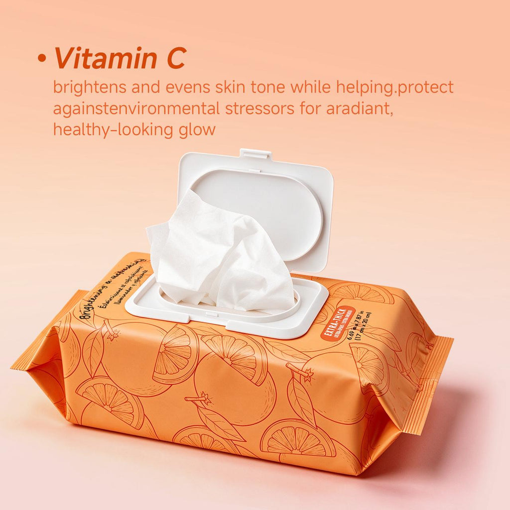 Spa Fusion Vitamin C Make up Remover Cleansing Wipes 60ct