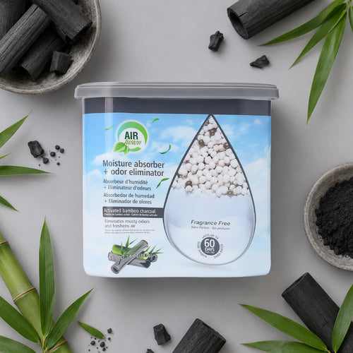 Air Fusion Activated Bamboo Charcoal Moisture Absorber & Odor Eliminator 14oz