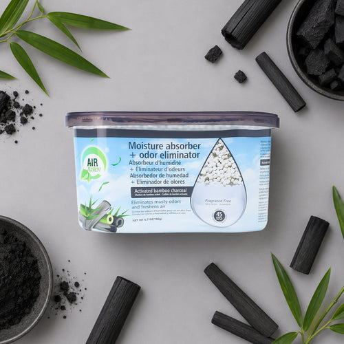 Air Fusion Activated Bamboo Charcoal Moisture Absorber & Odor Eliminator 6.7oz