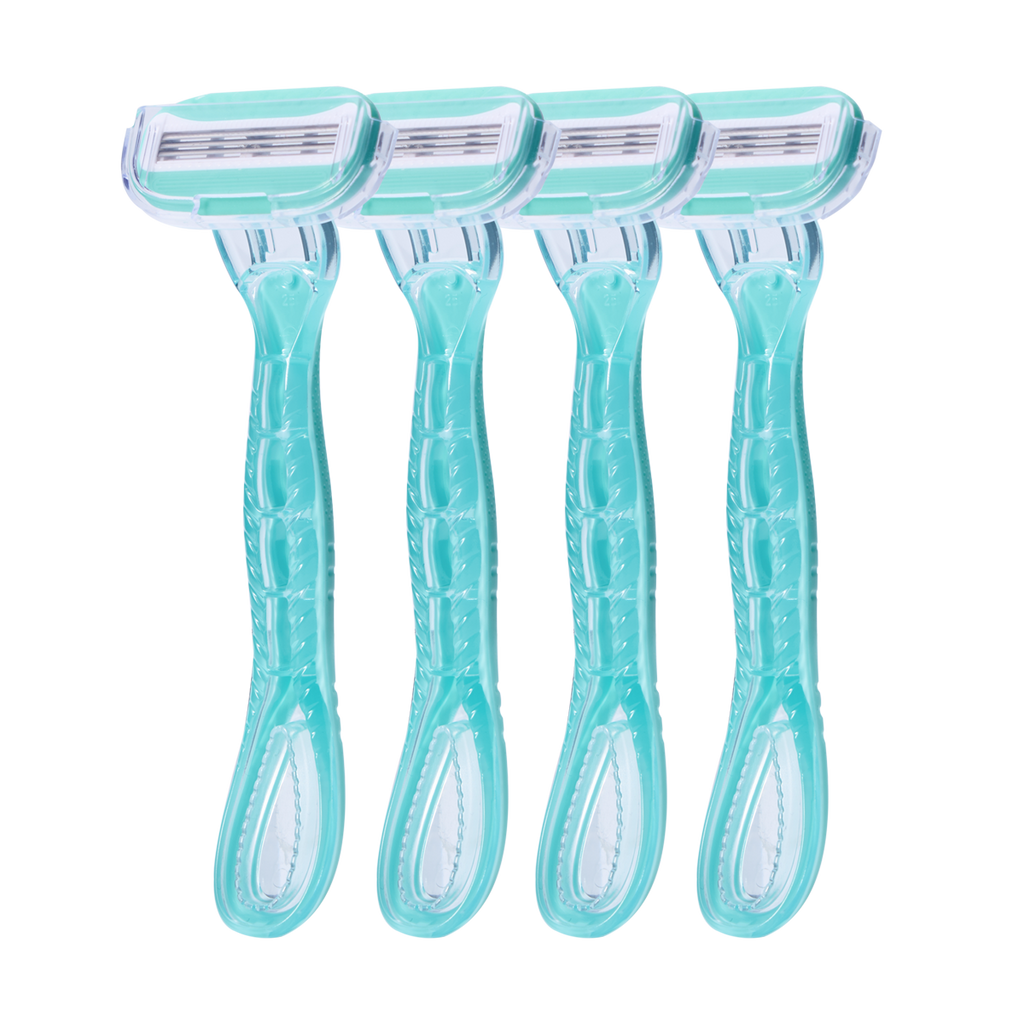 Modess Sensitive 3 Trio Women's Disposable Razors