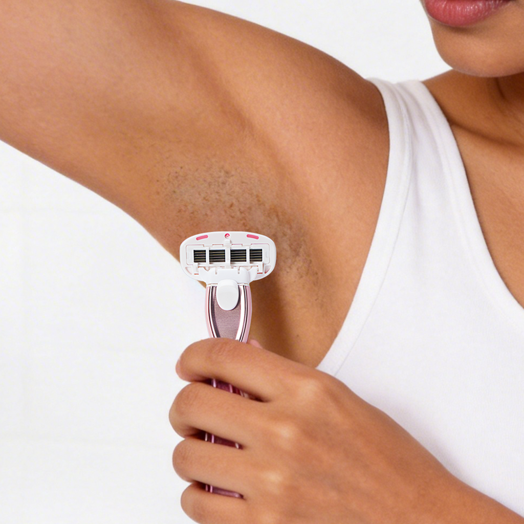 Modess Sensitive 5 Extreme Women's Refillable Razor Set