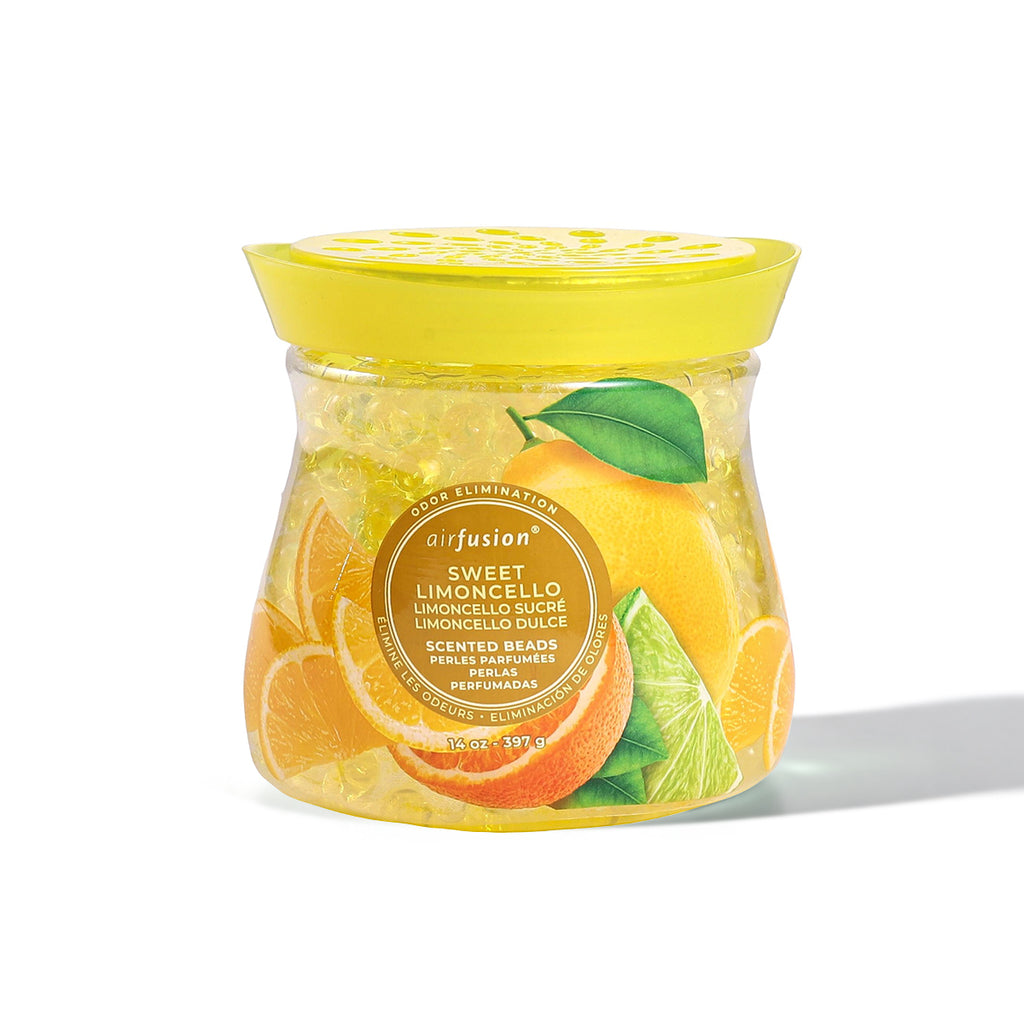 Air Fusion Sweet Limoncello Crystal Scented Beads Air Freshener 14 oz