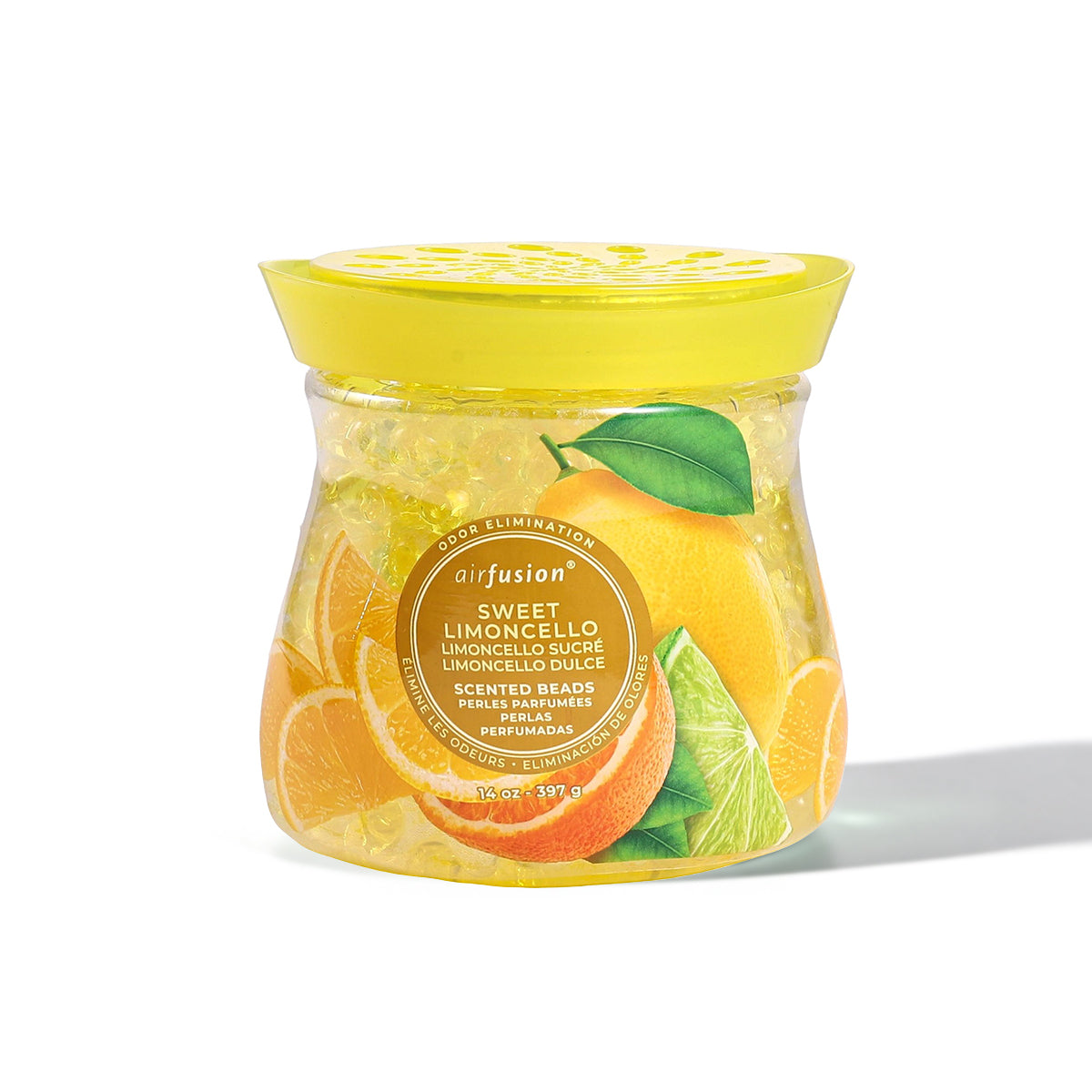 Air Fusion Sweet Limoncello Crystal Scented Beads Air Freshener 14 oz