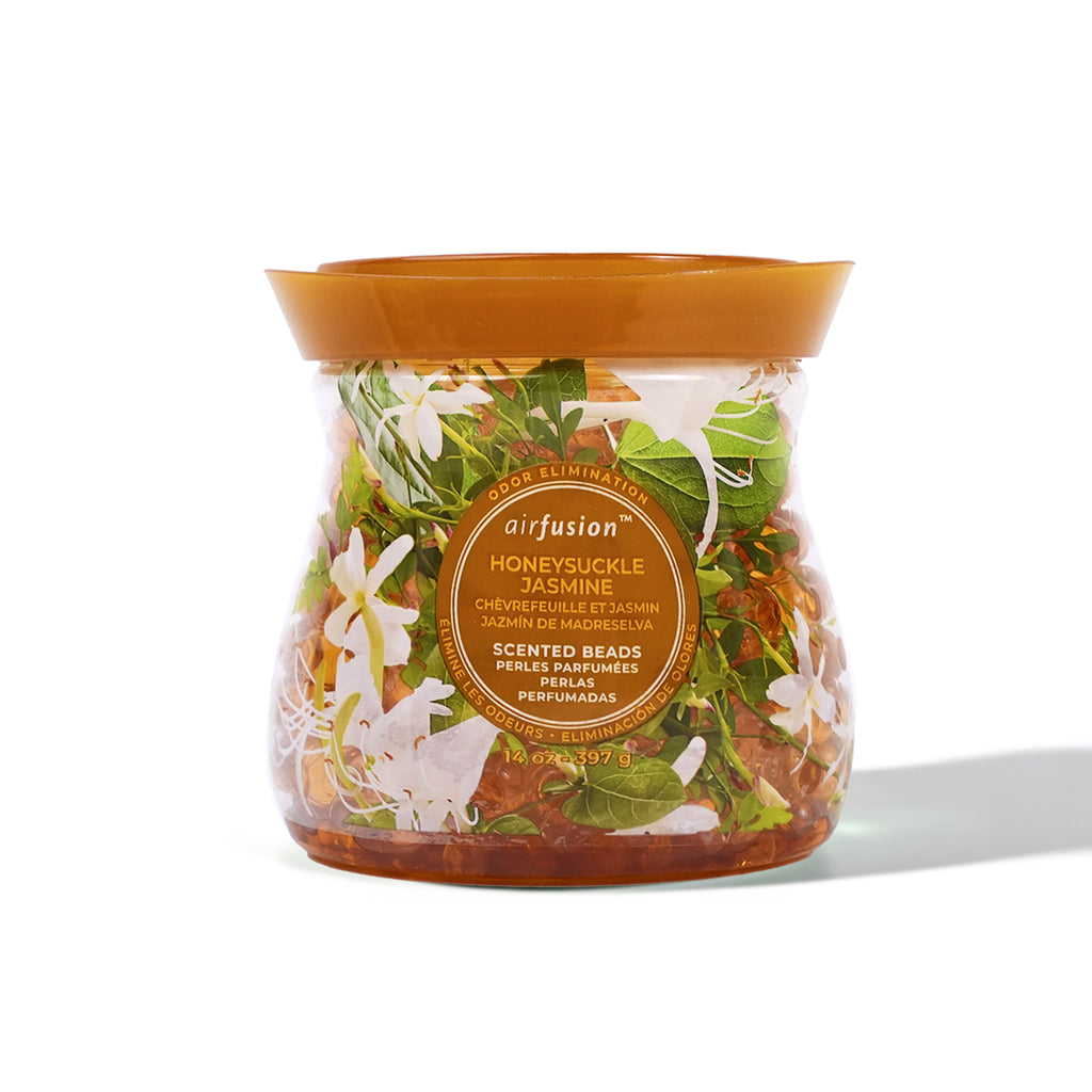 Air Fusion Honeysuckle Jasmine Crystal Scented Beads Air Freshener 14 oz