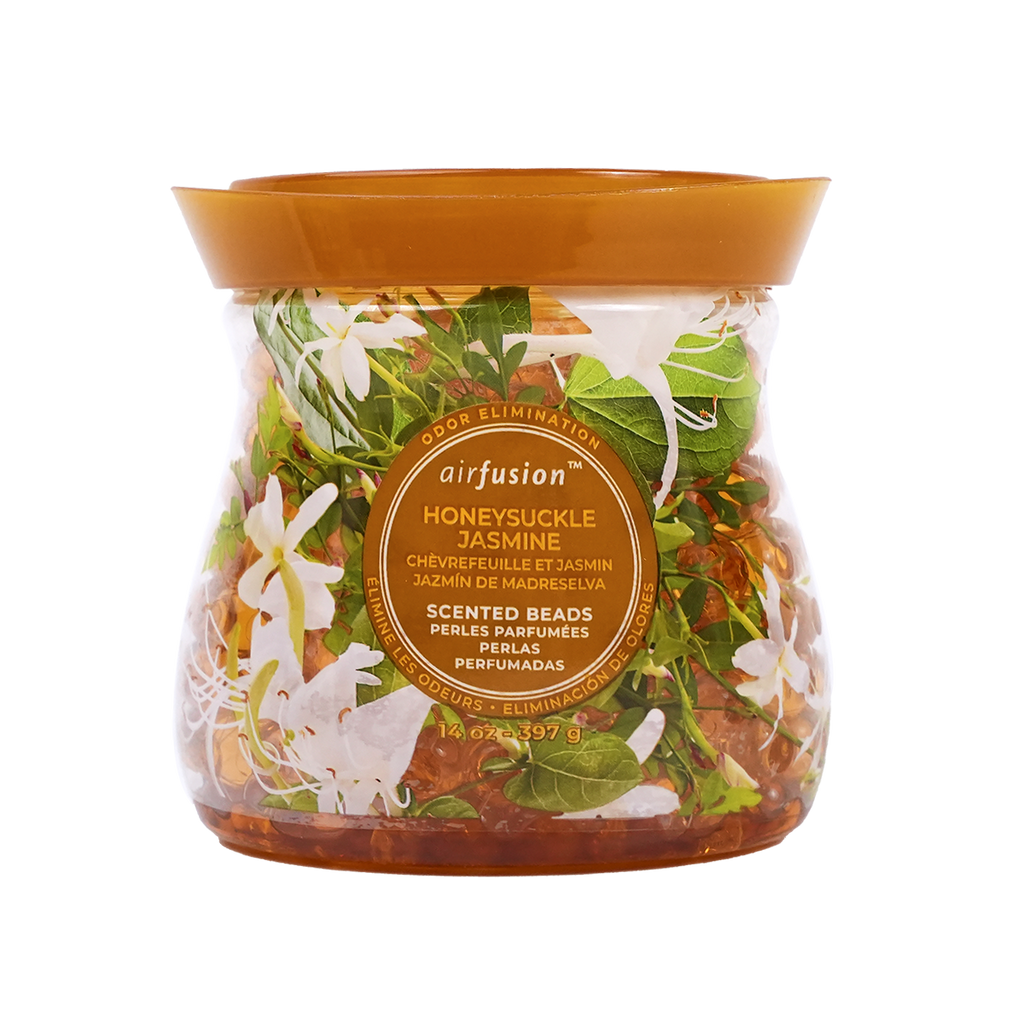 Air Fusion Honeysuckle Jasmine Crystal Scented Beads Air Freshener 14 oz