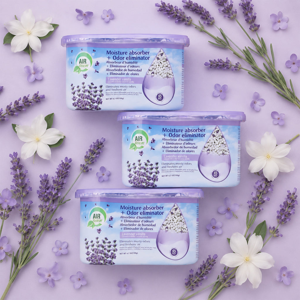 Air Fusion Jasmine Blossom Moisture Absorber & Odor Eliminator 6.7oz