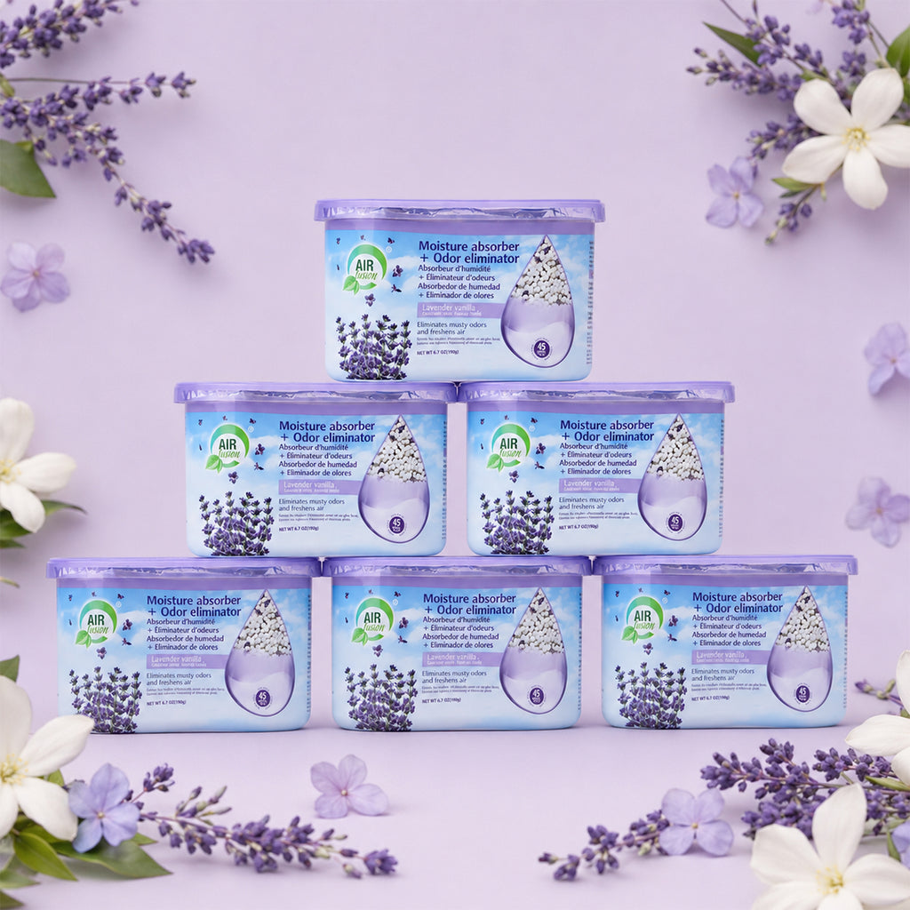 Air Fusion Jasmine Blossom Moisture Absorber & Odor Eliminator 6.7oz