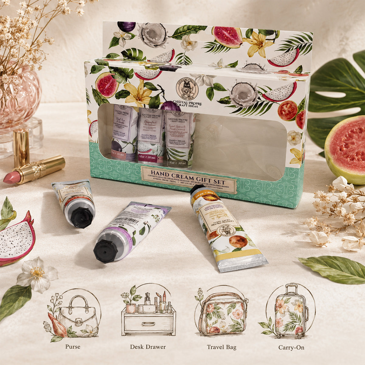 Chateau Propre Hand Cream Gift Set 6*30mL
