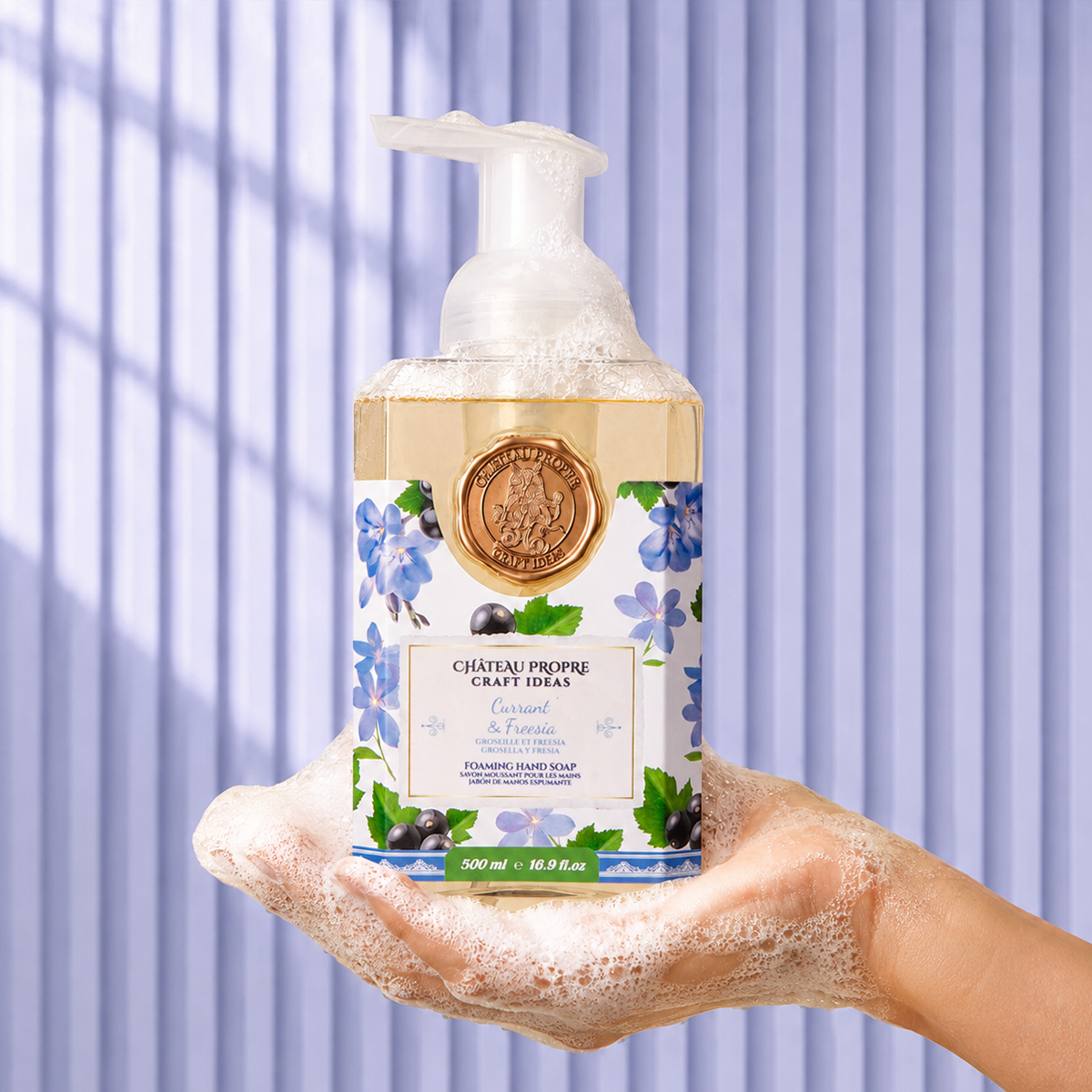Chateau Propre Currant & Freesia Foaming Hand Soap 16.9 oz