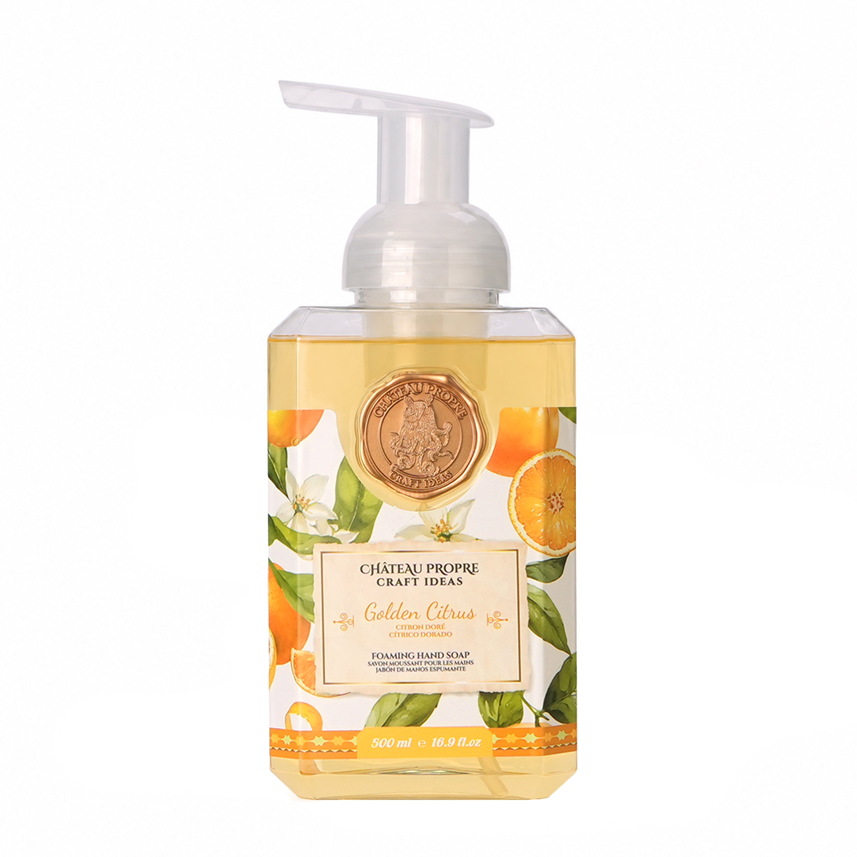 Chateau Propre Golden Citrus Foaming Hand Soap 16.9 oz