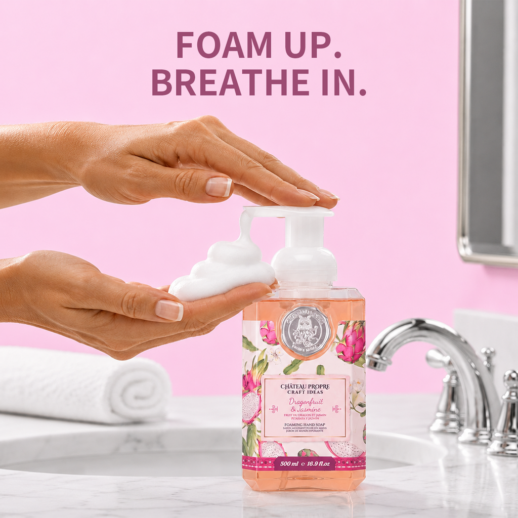 Chateau Propre Dragonfruit & Jasmine Foaming Hand Soap 16.9 oz