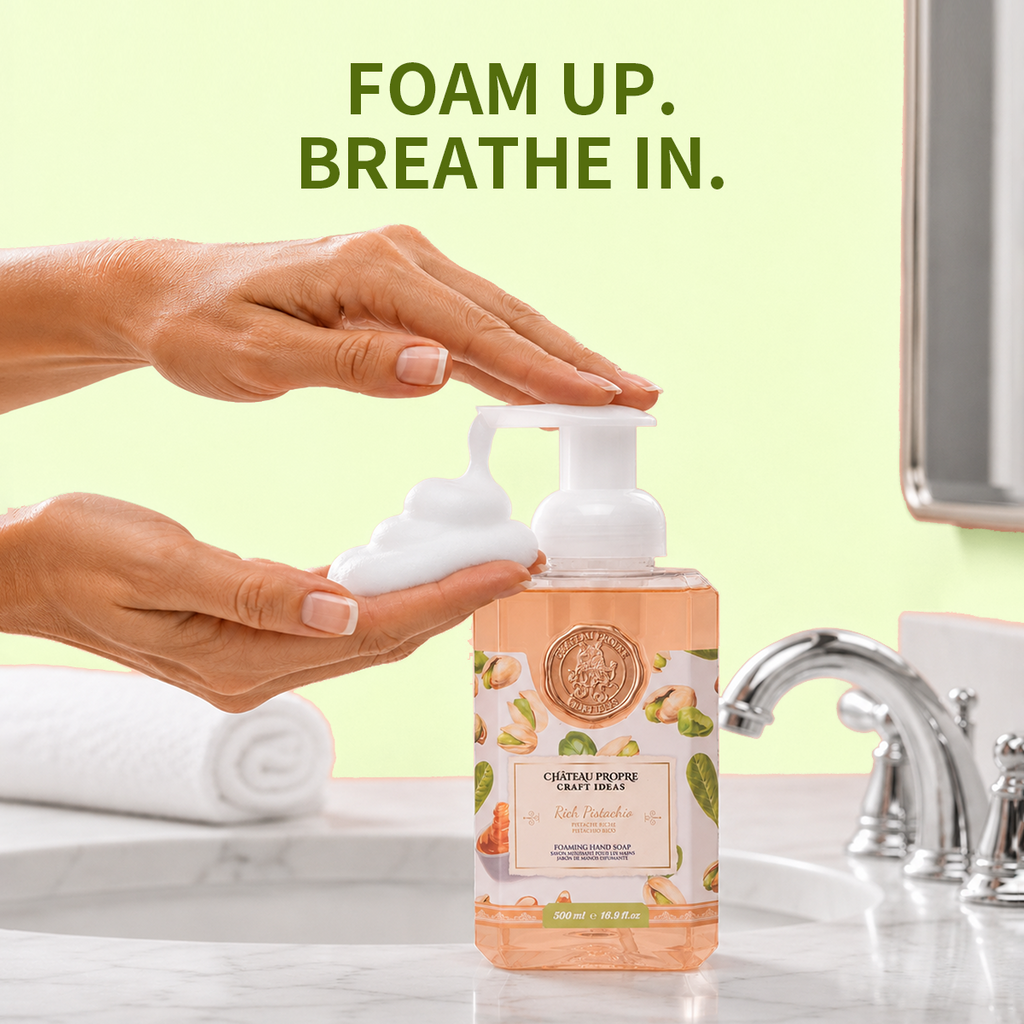 Chateau Propre Rich Pistachio Foaming Hand Soap 16.9 oz