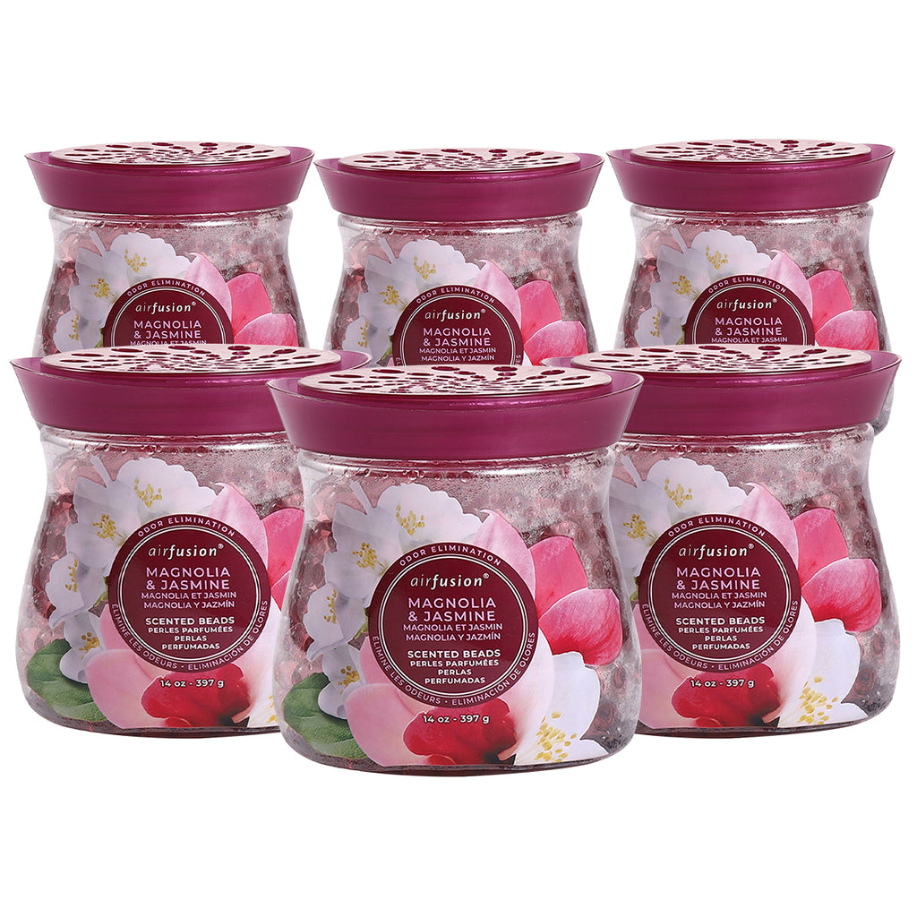 Air Fusion Magnolia & Jasmine Crystal Scented Beads Air Freshener 14 oz