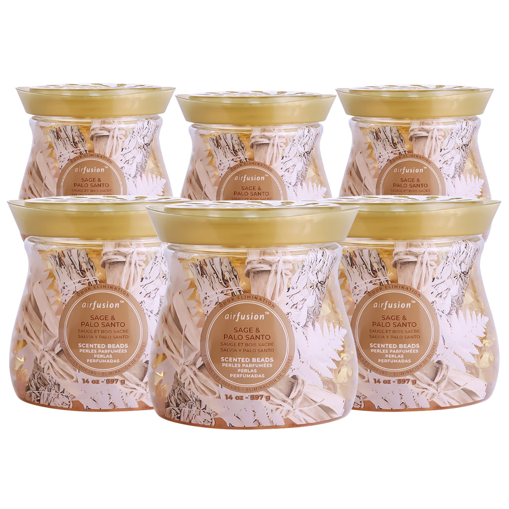 Air Fusion Sage & Palo Santo Crystal Scented Beads Air Freshener 14 oz