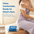 Modess Full Body Wipes 80CT, Fresh Scent