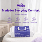 Modess Full Body Wipes 80CT, Fragrance Free
