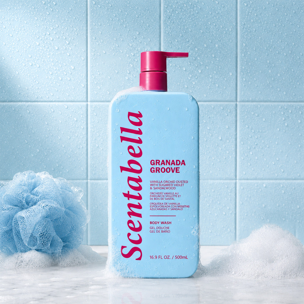 Scentabella Granada Groove Body Wash 16.9 oz