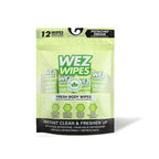 WEZ Pistachio Dream Body Wipes -12 Ct