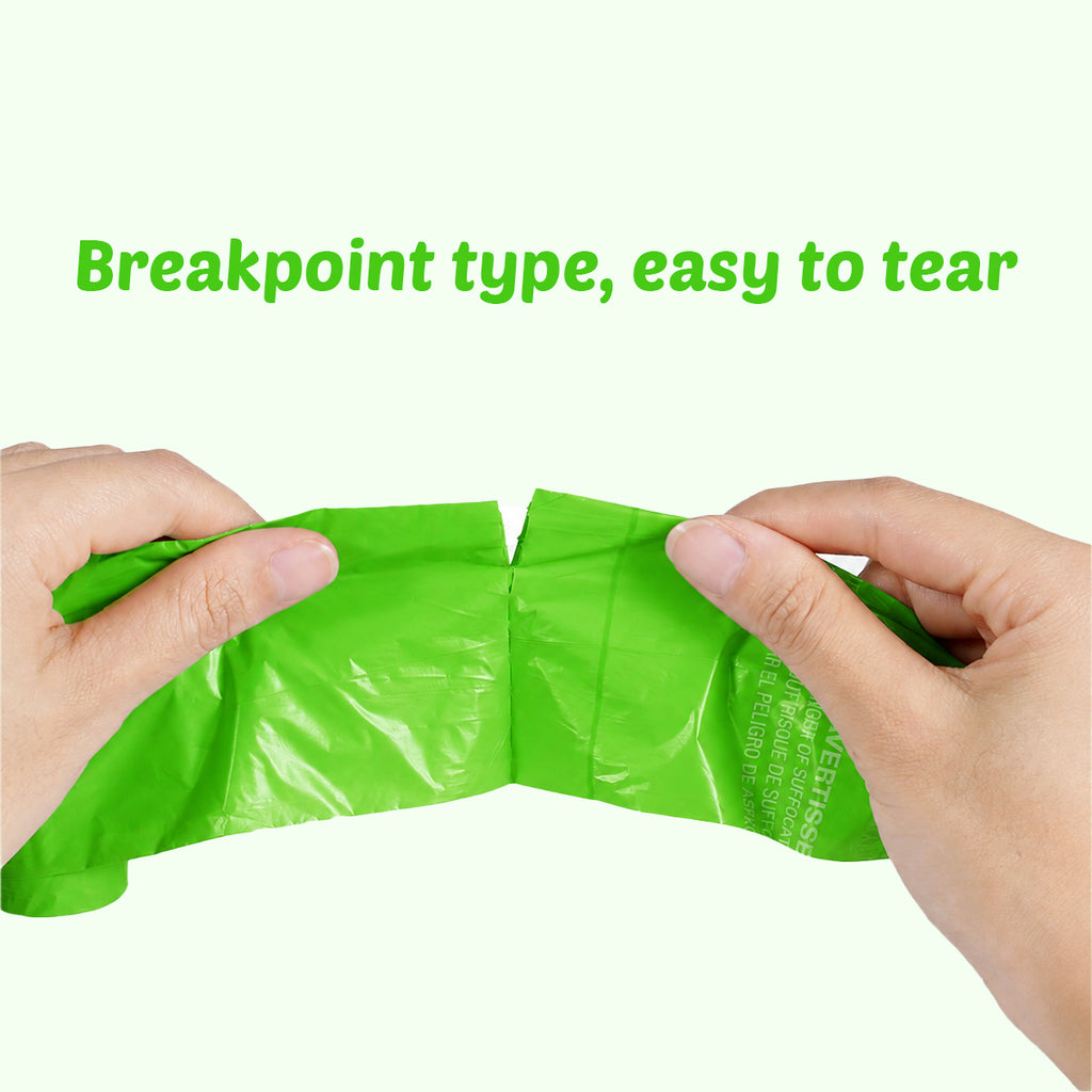 Zeek & Zoey Eco-Friendly  Poop Bags With 2 Dispensers