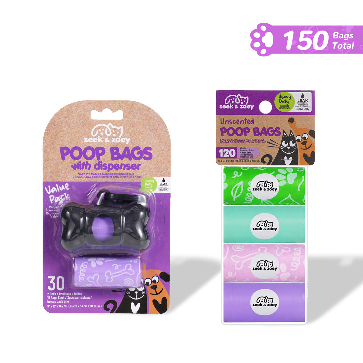 Zeek & Zoey  Poop Bags