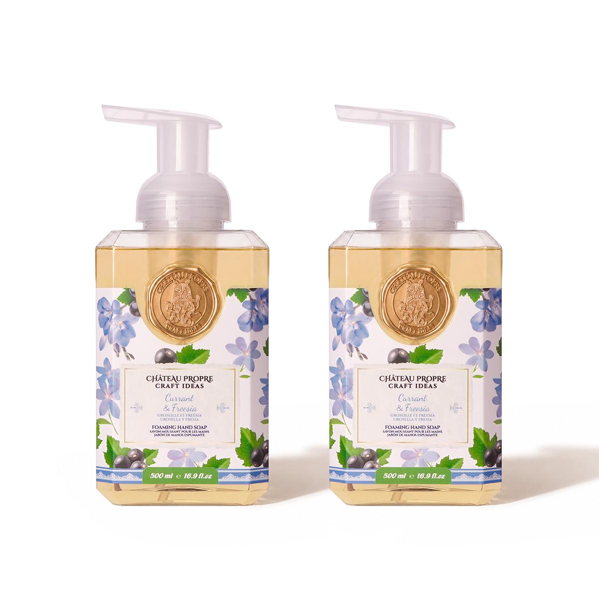 Chateau Propre Currant & Freesia Foaming Hand Soap 16.9 oz